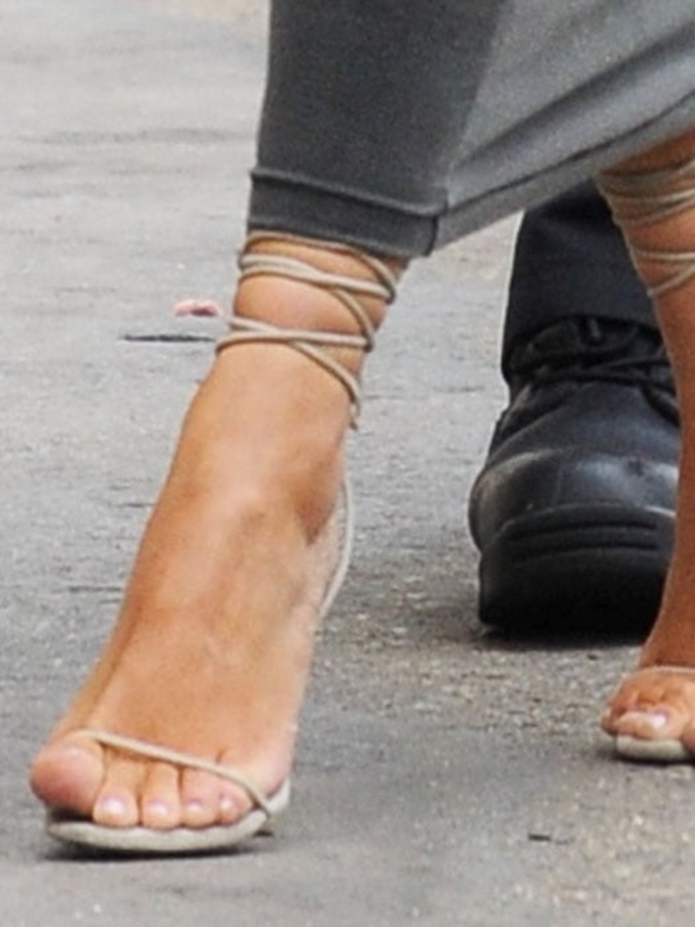merah vodianova Ophelia lace up heels